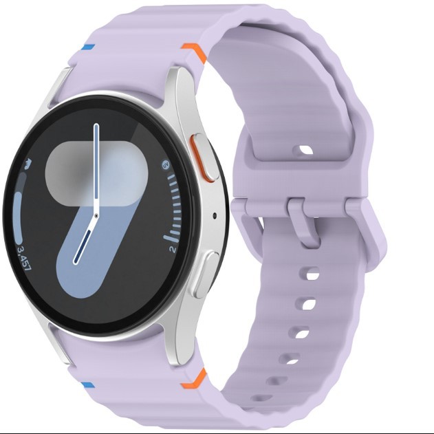 Ремінець Samsung Watch 4 / Watch 5 / Watch 6 / Watch 7 /Watch FE Silicone seam (Dasheen)-0