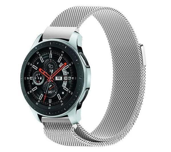 Ремінець Milanese Loop для Samsung Galaxy Watch 46 / R800 / 22mm (silver)-0