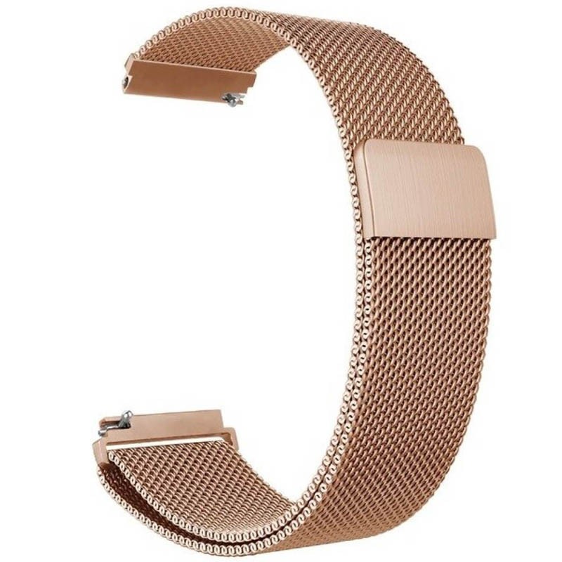 Ремінець Milanese Loop для Samsung Gear S3/S2 20mm (Rose Gold)-0