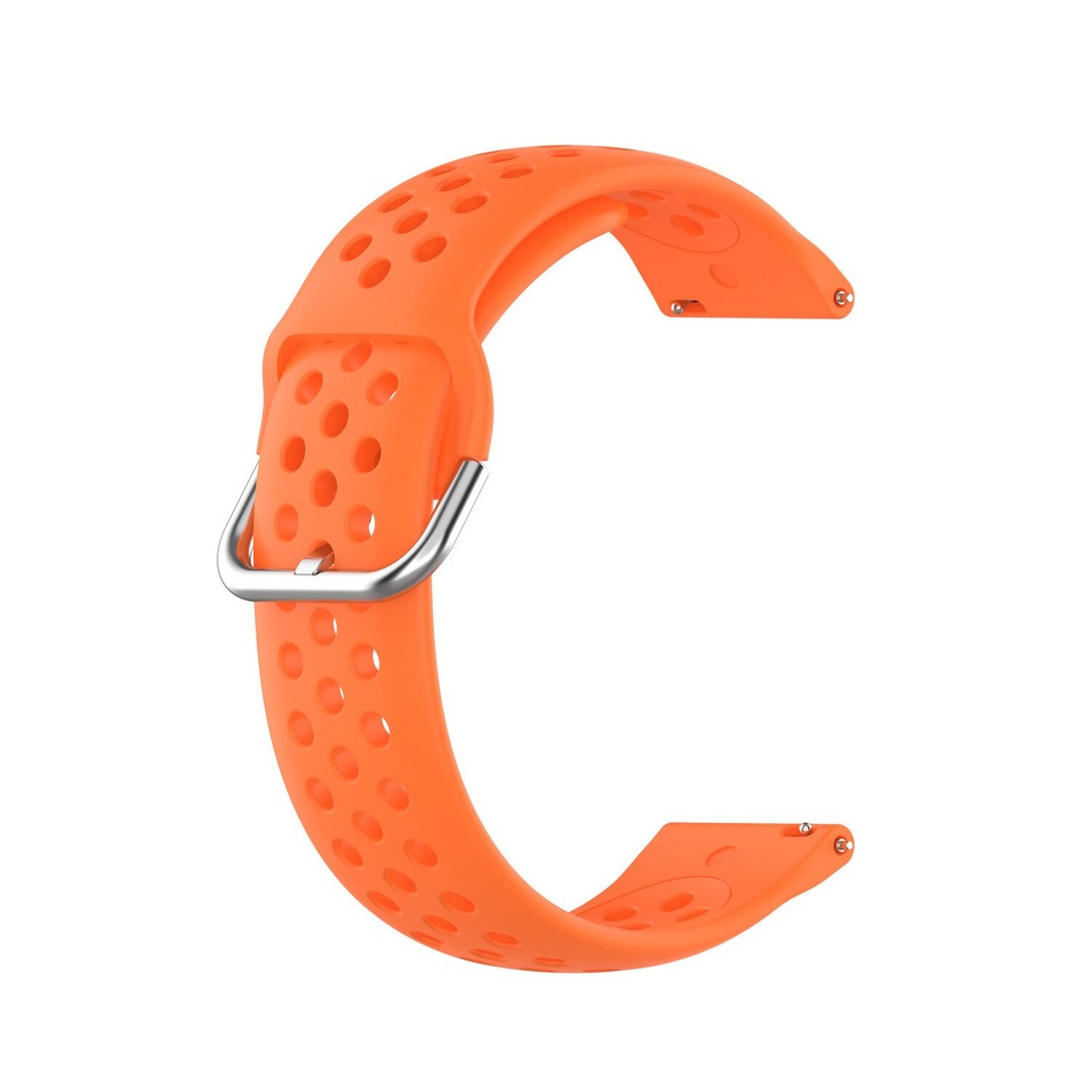 Ремінець Silicone Honey 20mm (Orange)-0