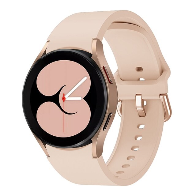 Ремінець Silicone для Samsung Watch 4 / Watch 5 / Watch 6 / Watch 7 20 mm (Pink sand)-0