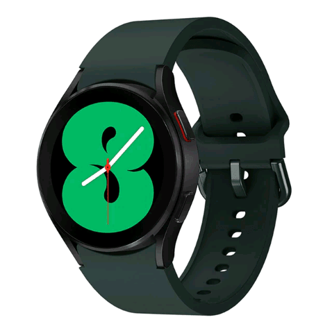 Ремінець Silicone для Samsung Watch 4 / Watch 5 / Watch 6 / Watch 7 20 mm (Dark green)-0
