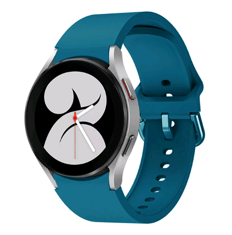 Ремінець Silicone для Samsung Watch 4 / Watch 5 20 mm (Fut blue)-0