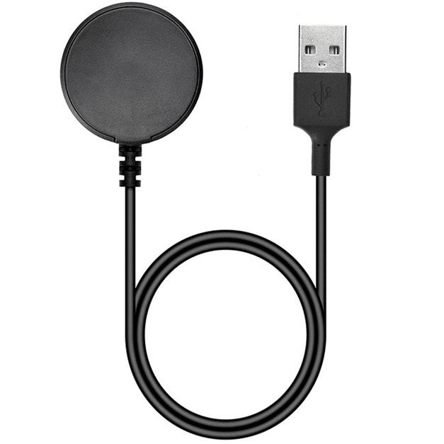 Кабель USB Samsung Watch Active / Active 2/Watch 4/5 (Чорний)-0
