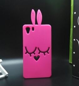 Чехол для Sony Z1 L39h Грустный кролик 3D-0
