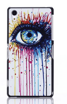 Чехол для Sony Z2 D6502 "Глаз" (пластик)-0