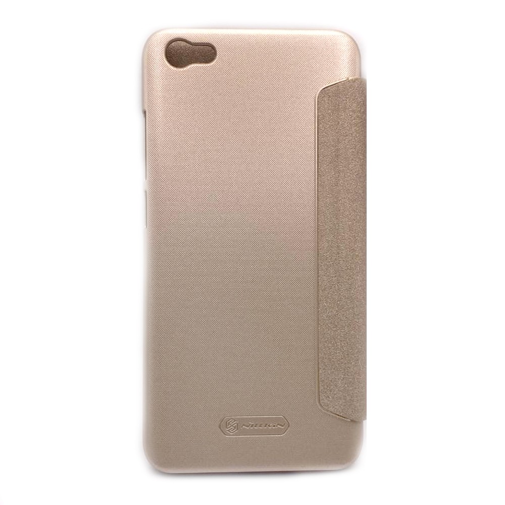 Книжка NILLKIN з вікном  для  Xiaomi Redmi Note 5a золота-1
