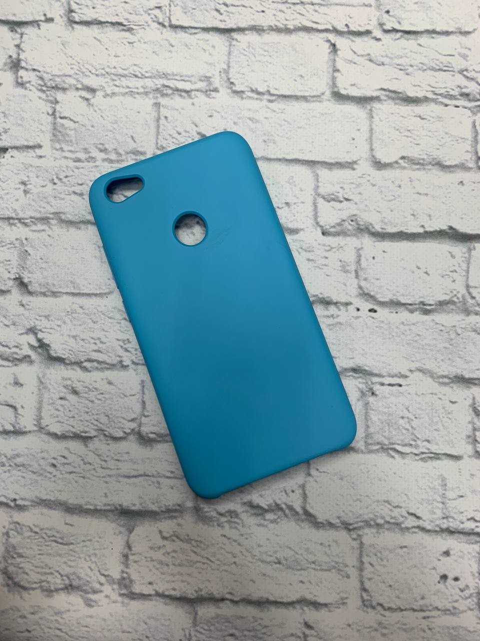 Накладка Soft Touch для  Xiaomi Redmi Note 5A/Note 5A Prime блакитна-0