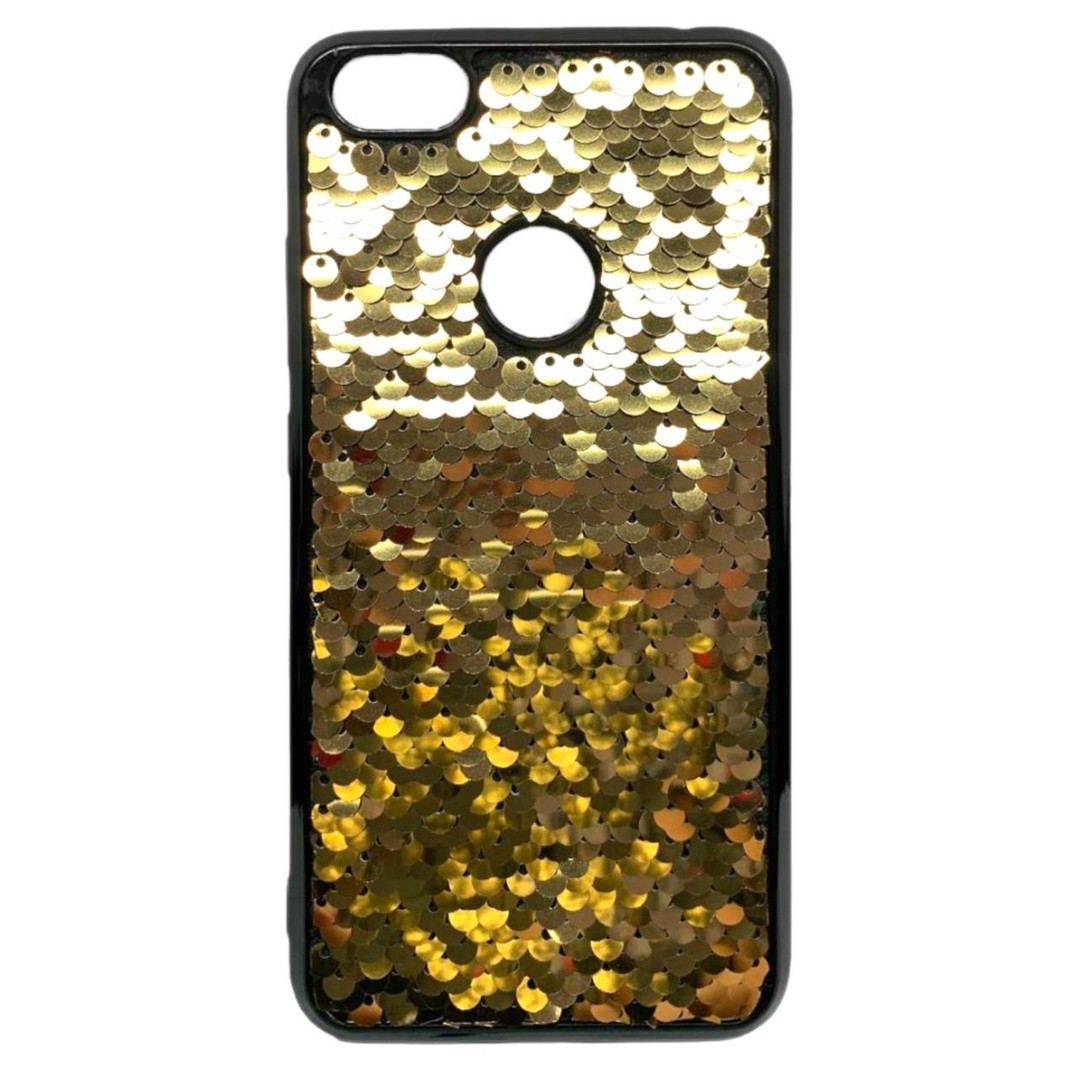 Накладка Sequins для Xiaomi Redmi Note 5a золота-0