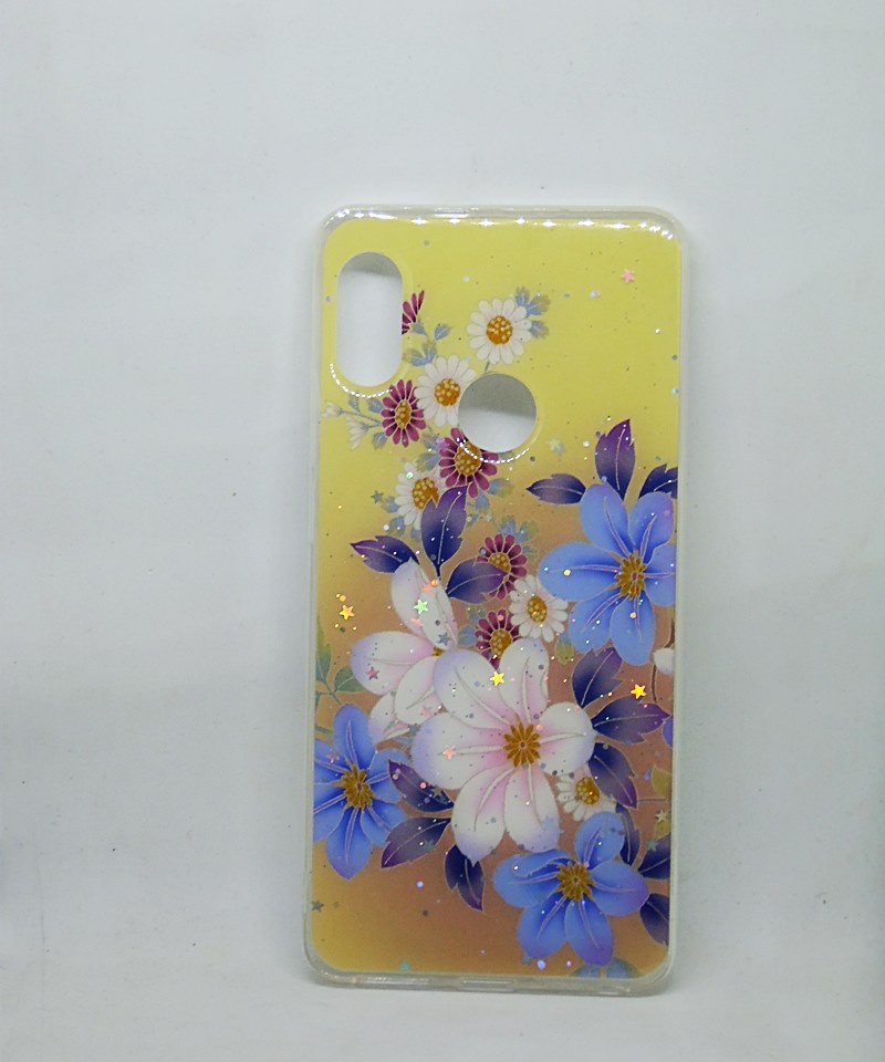 Накладка Flower Mix для Xiaomi Redmi Note 6 Pro (Мод. 03)-0