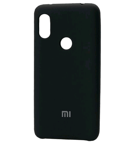 Silicone Case Xiaomi Redmi Note 5 Pro (Black)-0