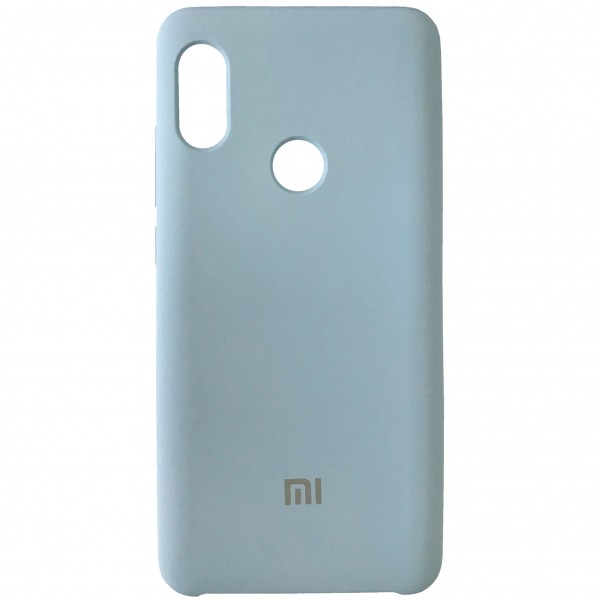 Накладка Silicone Cover для Xiaomi Redmi Note 5/Note 5 Pro Lilac Cream-0