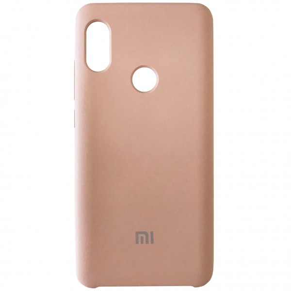 Накладка Silicone Cover для Xiaomi Redmi Note 5/Note 5 Pro Pink Sand-0