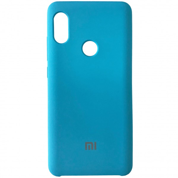 Накладка Silicone Cover для Xiaomi Redmi Note 5/Note 5 Pro Tahoe Blue-0