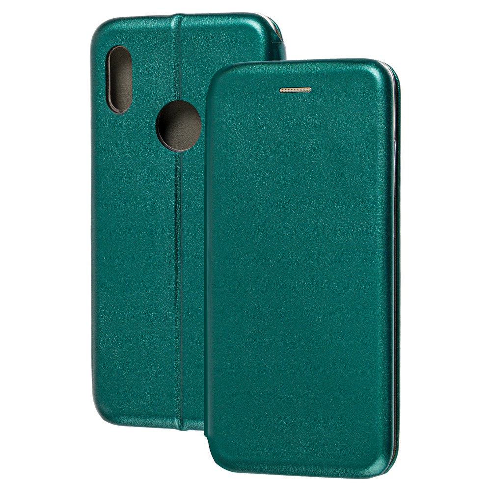 Книжка Premium для Xiaomi Redmi Note 5/Note 5 Pro зелена-0
