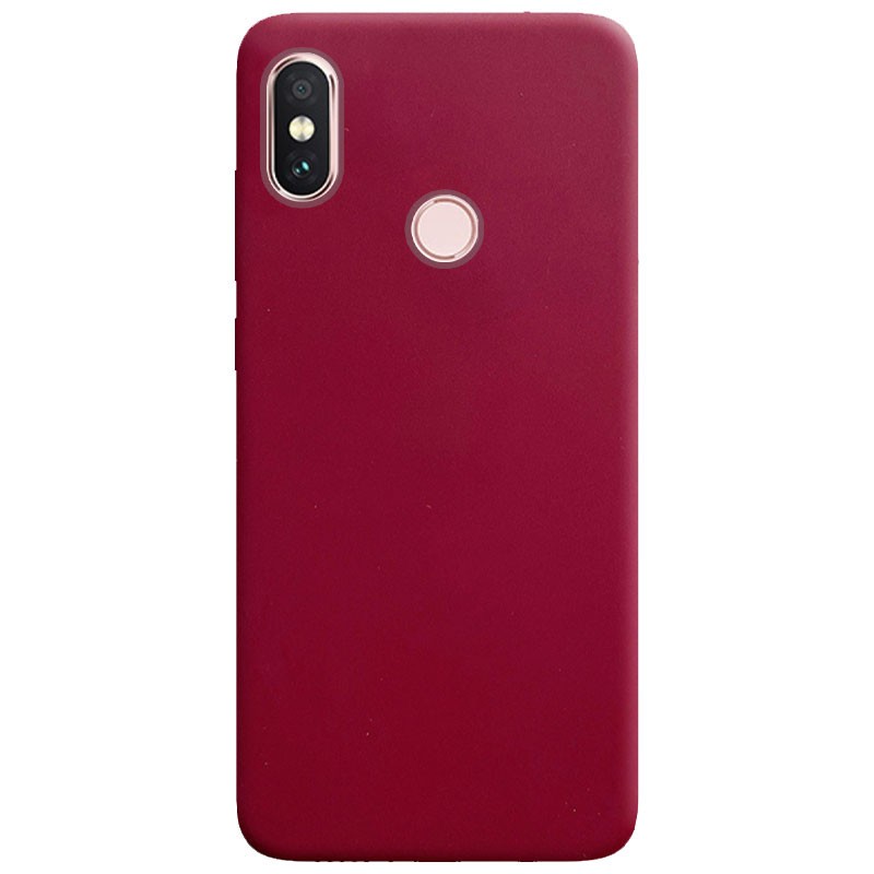 Накладка Candy для Xiaomi Redmi Note 5 Бордова-0
