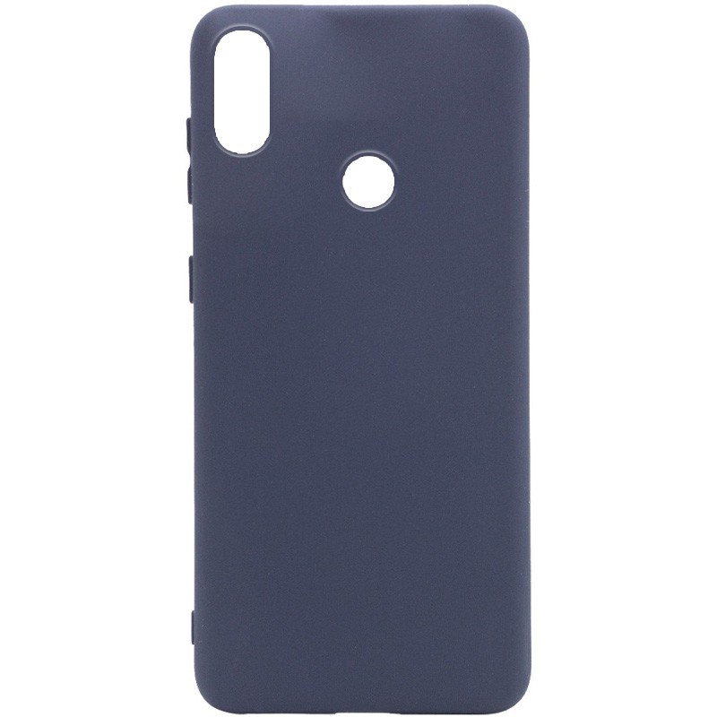 Silicone Cover Full without Logo (A) для Xiaomi Redmi Note 5  (Midnight Blue)-0