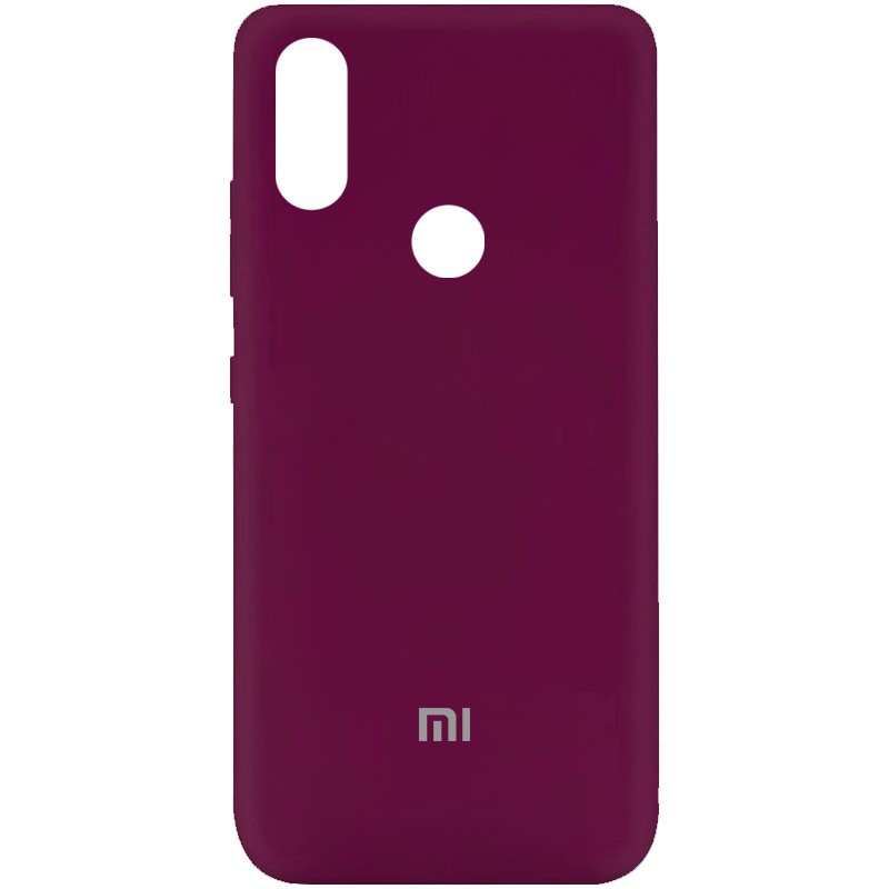 Silicone Cover My Color Full Protective (A) для Xiaomi Redmi Note 5 (Marsala)-0