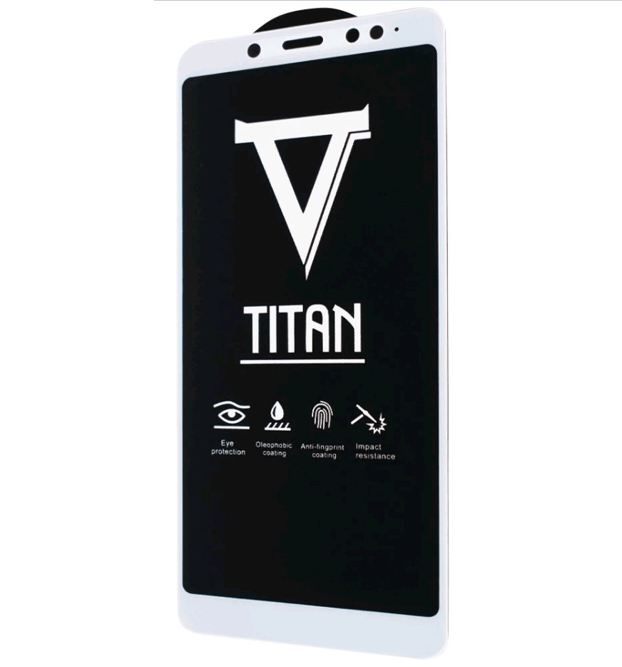 Захисне скло Titan Glass для Xiaomi Note 5 White-0
