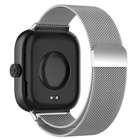 Ремінець Milanese Loop для Xiaomi Redmi Watch 4  (Сріблястий)-0