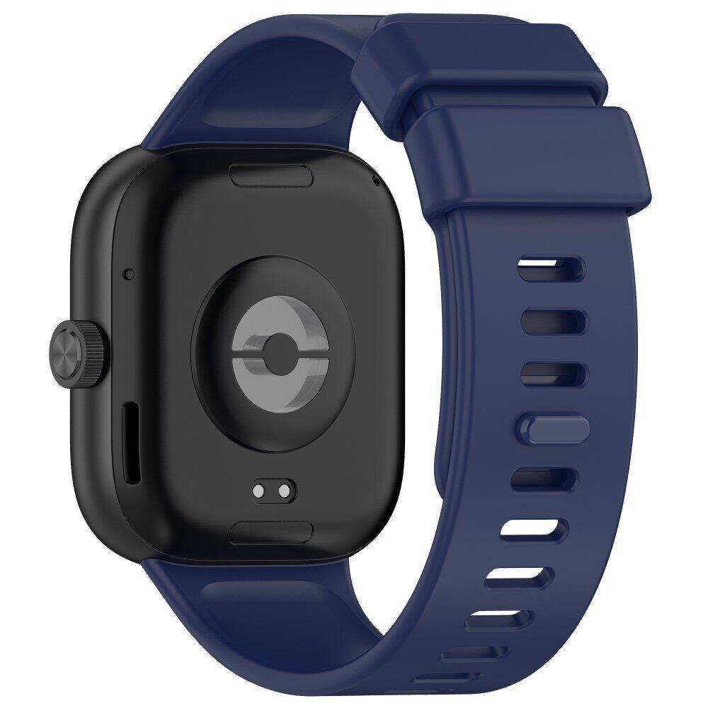 Силіконовий ремінець BeCover для Xiaomi Redmi Watch 4/Xiaomi Smart Band 8 Pro Deep Blue-1