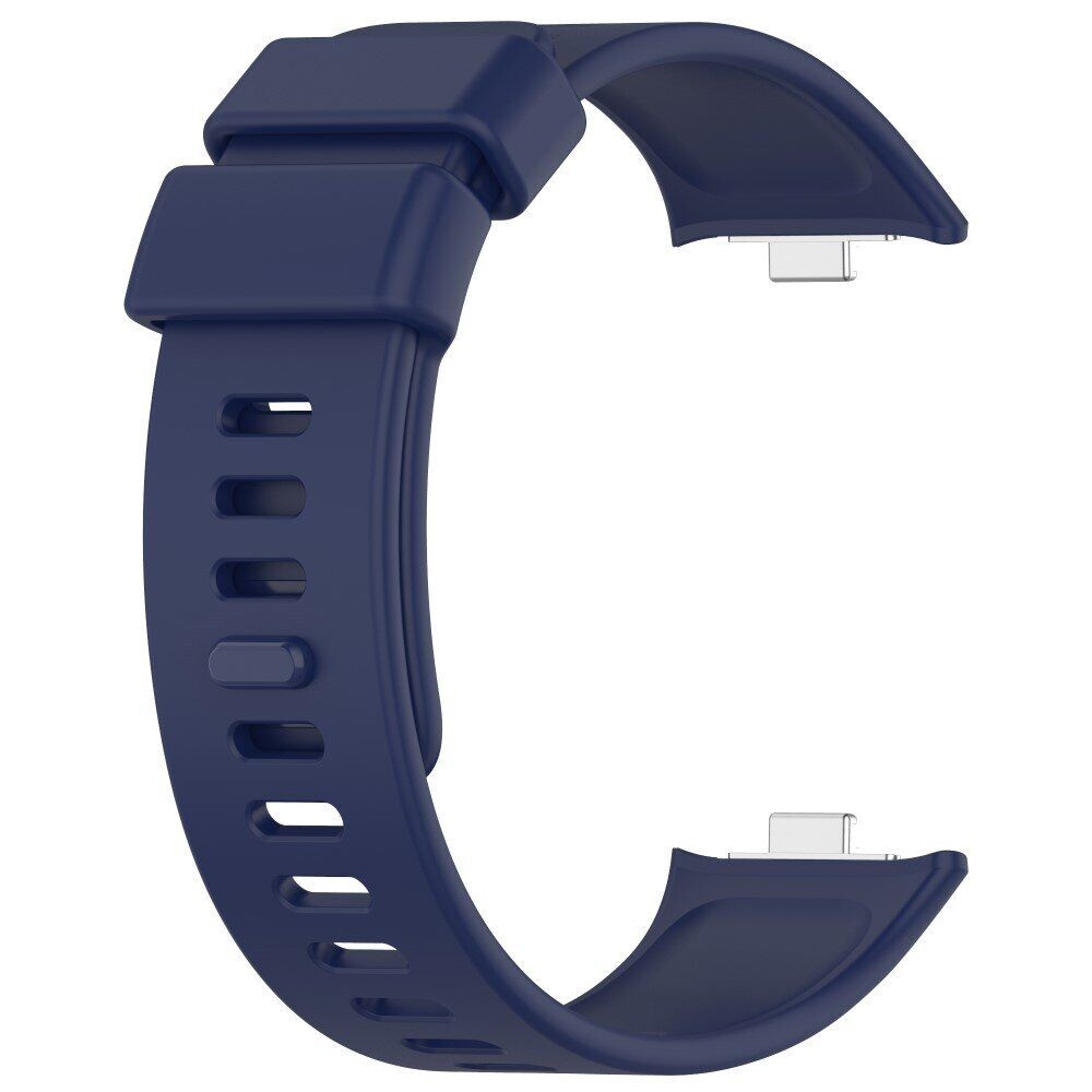 Силіконовий ремінець BeCover для Xiaomi Redmi Watch 4/Xiaomi Smart Band 8 Pro Deep Blue-2