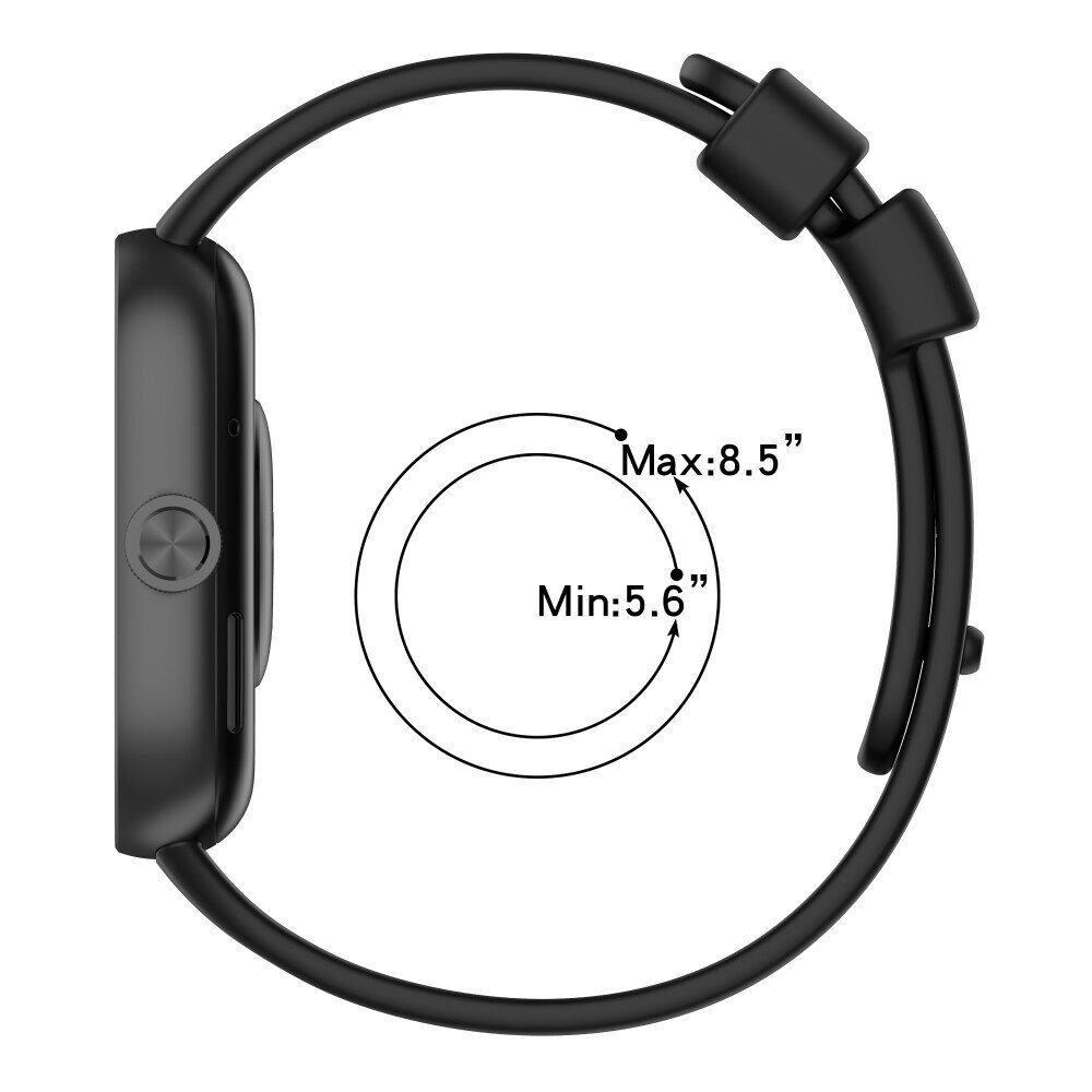 Силіконовий ремінець BeCover для Xiaomi Redmi Watch 4/Xiaomi Smart Band 8 Pro Red-4