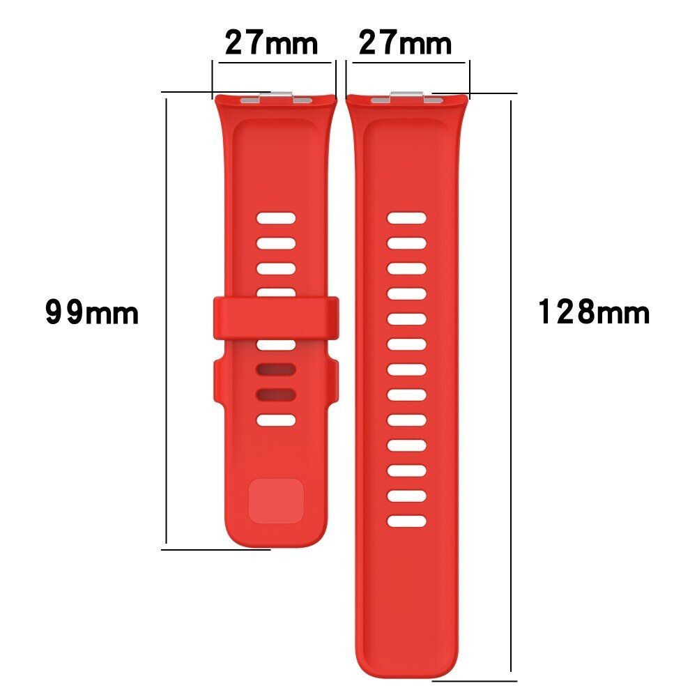 Силіконовий ремінець BeCover для Xiaomi Redmi Watch 4/Xiaomi Smart Band 8 Pro Red-5