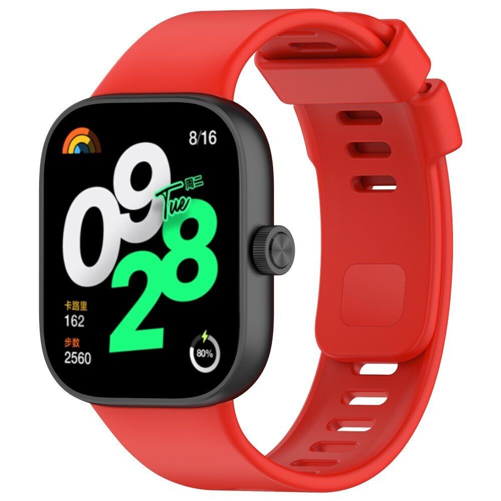Силіконовий ремінець BeCover для Xiaomi Redmi Watch 4/Xiaomi Smart Band 8 Pro Red-0