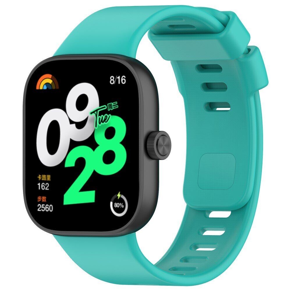 Силіконовий ремінець BeCover для Xiaomi Redmi Watch 4/Xiaomi Smart Band 8 Pro Turquoise-0