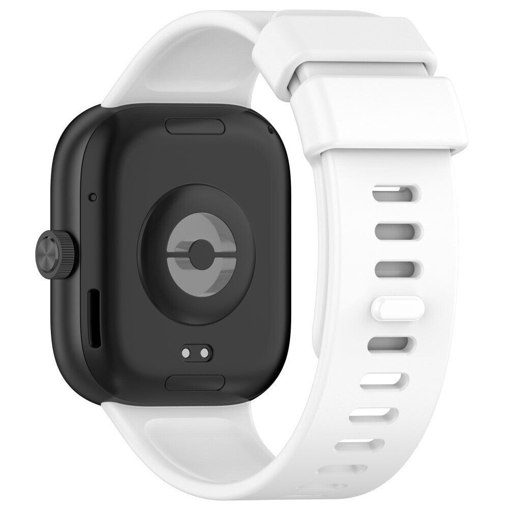 Силіконовий ремінець BeCover для Xiaomi Redmi Watch 4/Xiaomi Smart Band 8 Pro White-1