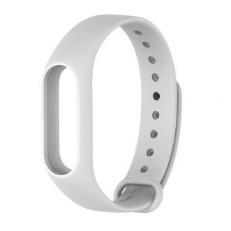Ремінець Silicone для Mi Band 5/6 (Silver)-0