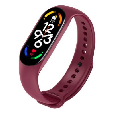 Ремінець Silicone для Mi Band 5/6 (Dragon Fruit)-0