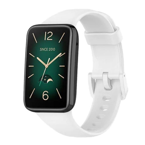 Ремінець Silicone для Xiaomi Mi Smart Band 7 Pro (White)-0