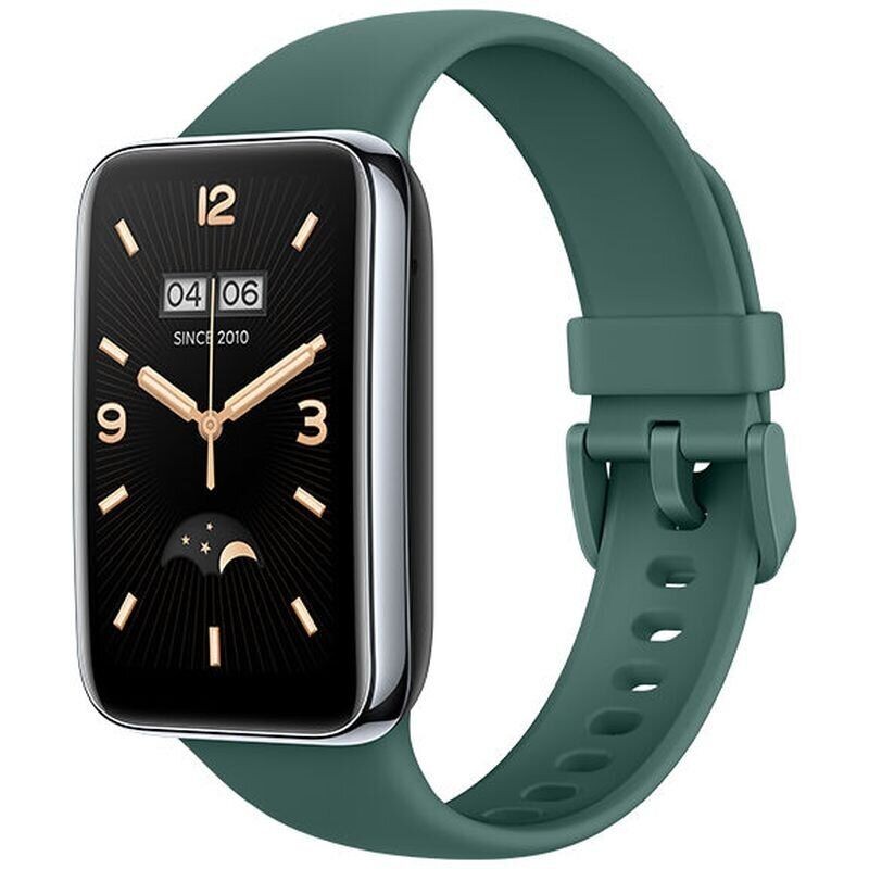 Ремінець Silicone для Xiaomi Mi Smart Band 7 Pro (Dark grey)-0
