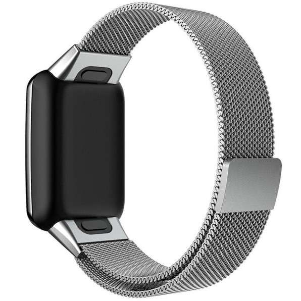 Ремінець Milanese loop для Xiaomi Mi Smart Band 7 Pro (Silver)-0
