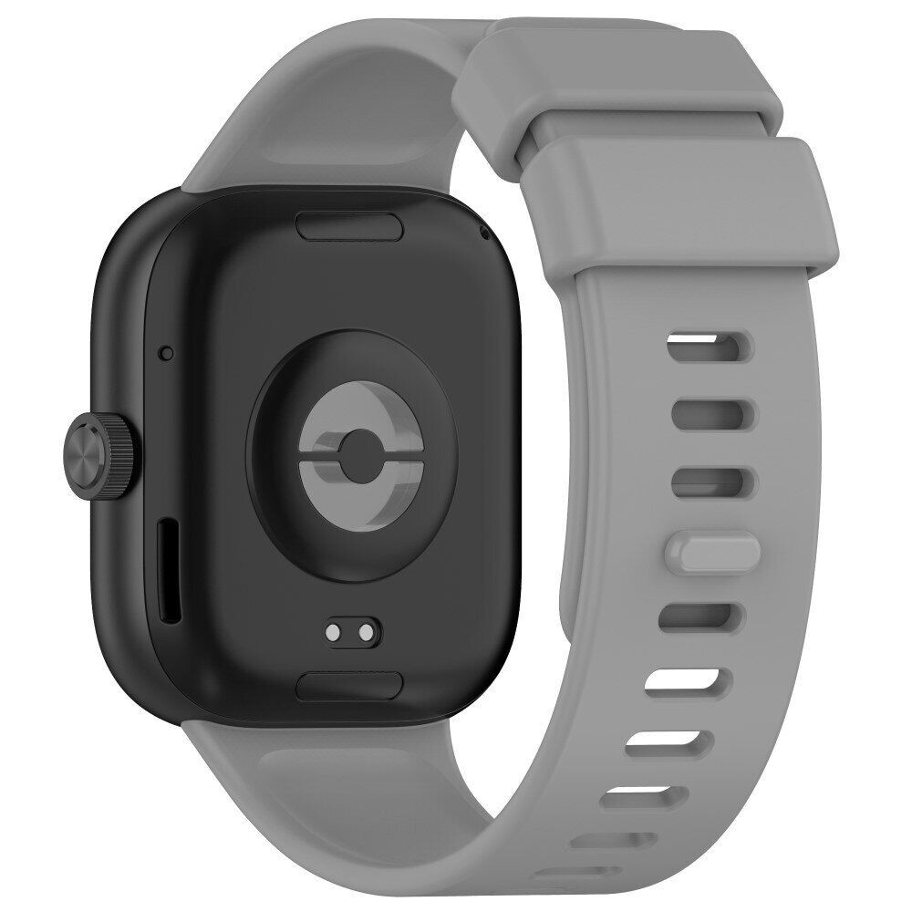 Силіконовий ремінець BeCover для Xiaomi Redmi Watch 4/ Xiaomi Redmi Watch 5 / Xiaomi Smart Band 8 Pro  Light grey-1