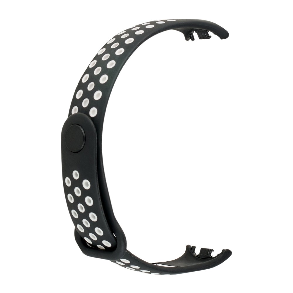 Ремінець SPORT для Xiaomi Mi Band 8/9/10 Black / White-0
