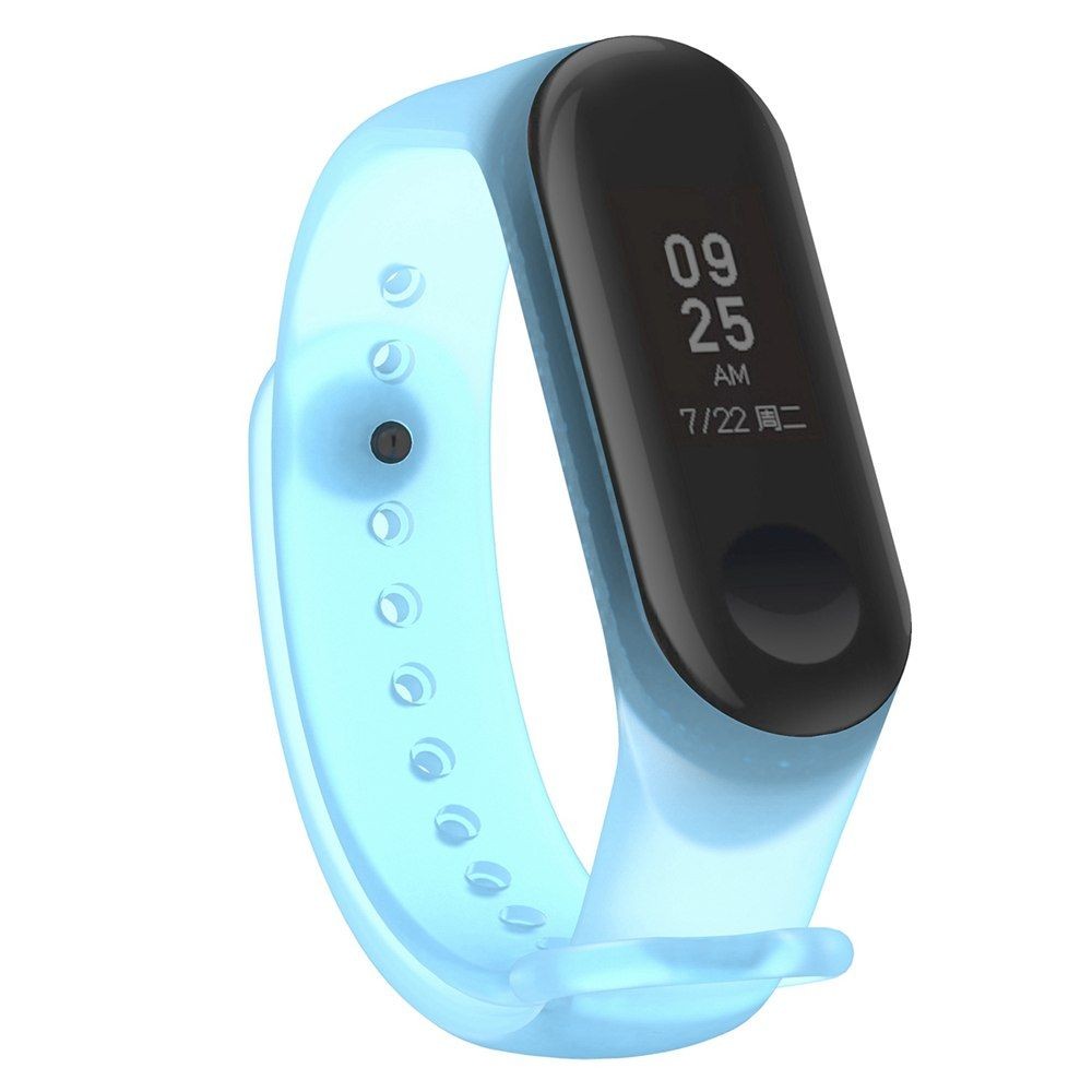 Ремінець Neon для  Xiaomi Mi Band 3 / 4 (blue)-0