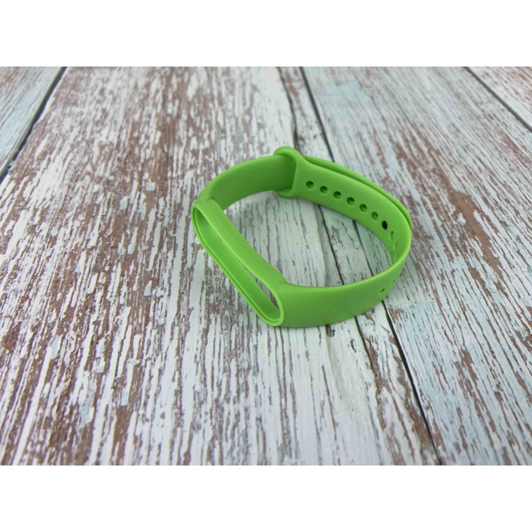 Ремінець Silicone для Mi Band 7/6/5 (Фісташковий)-0