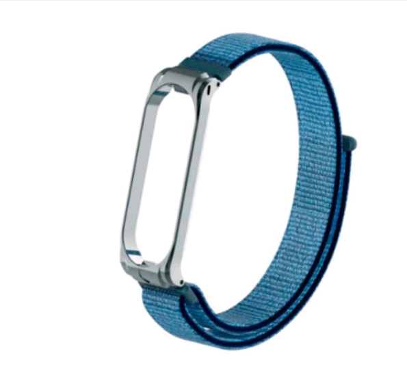 Ремінець Mi Band 4 Nylon (Блакитний)-0