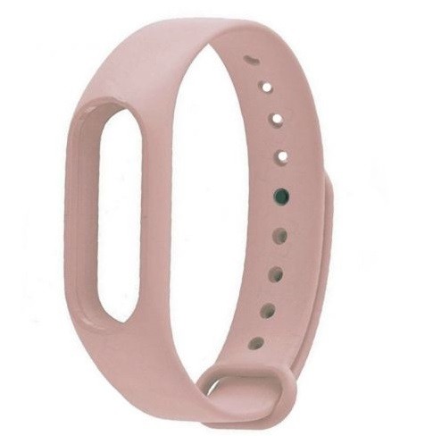 Ремінець Silicone для Mi Band 2 (Pink Sand)-0