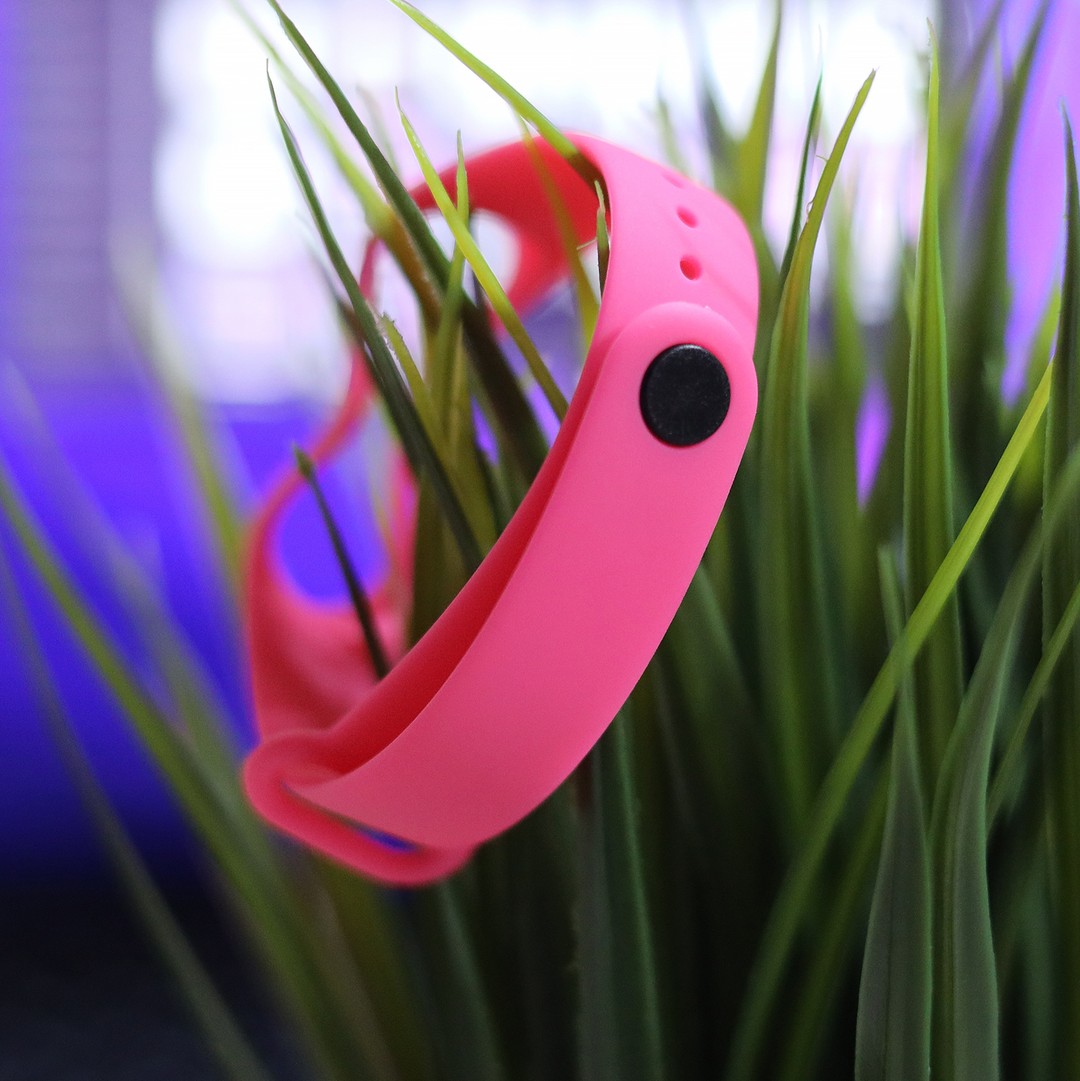 Ремінець Silicone для Xiaomi Mi Band 3/4 (Dragon Fruit)-0