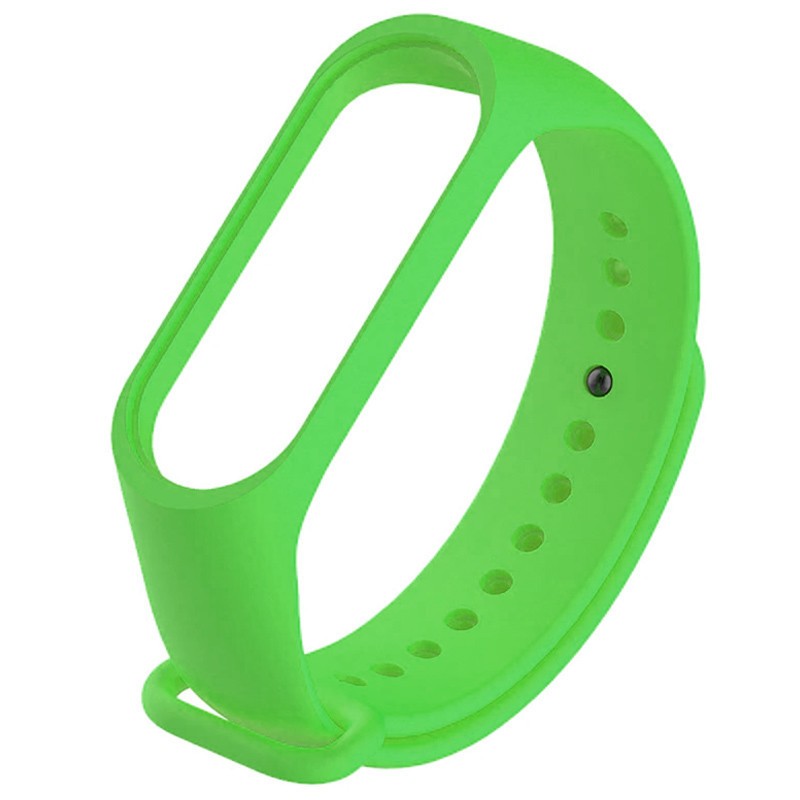 Ремінець Silicone для Xiaomi Mi Band 3/4 (Green)-0