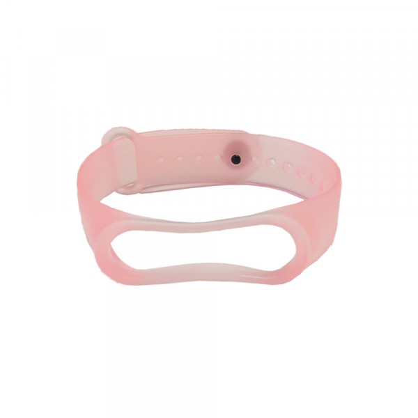 Ремінець MATTE для Xiaomi Mi Band 3/4 Pink-0