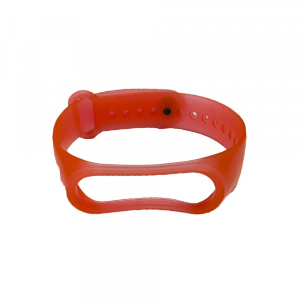 Ремінець MATTE для Xiaomi Mi Band 3/4 Red-0