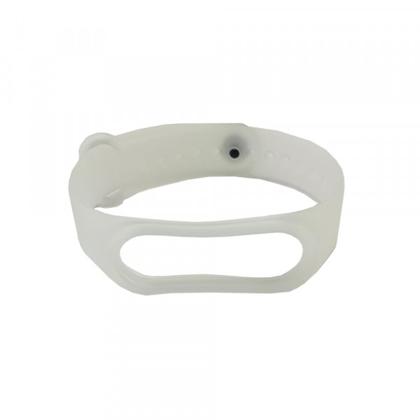 Ремінець MATTE для Xiaomi Mi Band 3/4 White-0
