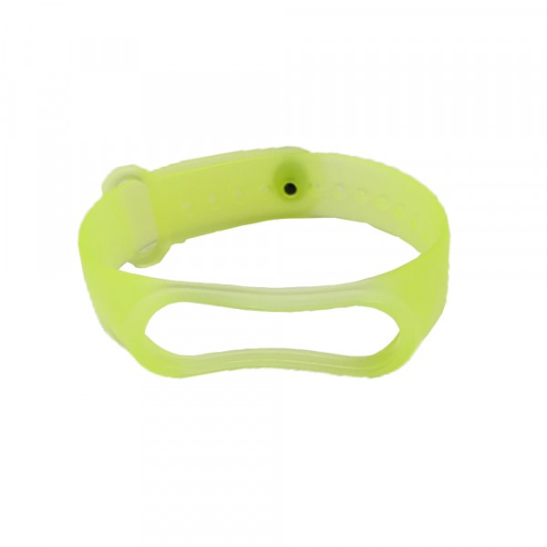 Ремінець MATTE для Xiaomi Mi Band 3/4 Yellow-0