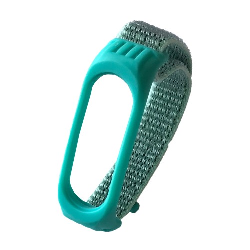 Ремінець Nylon+Silicone для Xiaomi Mi Band 3/4/5 Mint 2-0