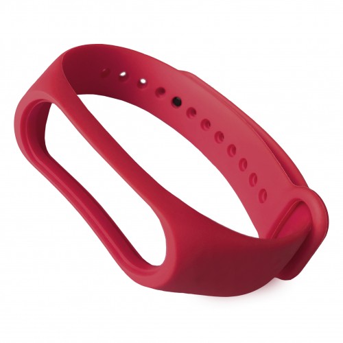 Ремінець Silicone для Xiaomi Mi Band 3/4 marsala-0